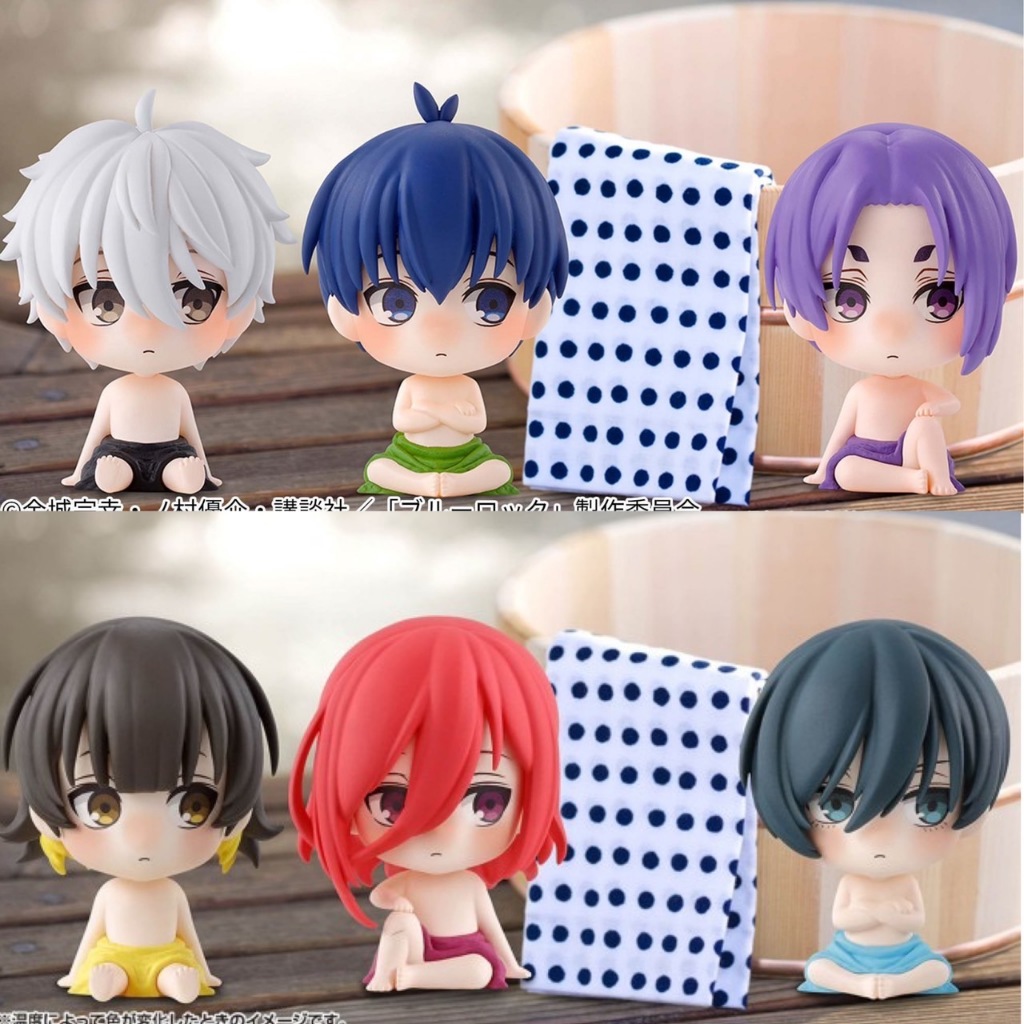 พร้อมส่ง ! ฟิกเกอร์ บลูล็อค ออนเซ็น BlueLock Figure Onzen Popping Vol.1 Vol.2