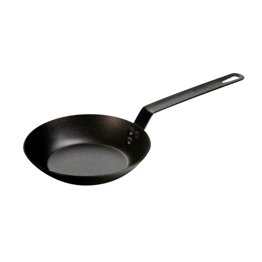 Lodge Seasoned Carbon Steel Skillet กระทะเหล็กกล้าคาร์บอนสตีลไม่เคลือบผิวกันติด