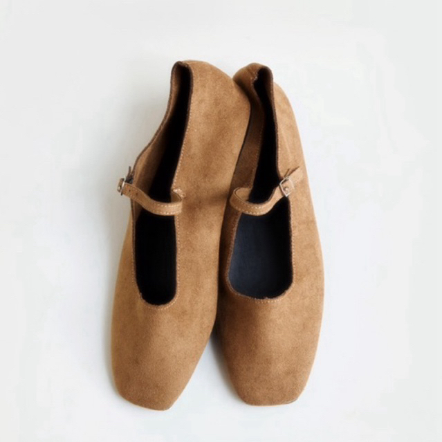 urban walkwear | dada suede mary jane รองเท้าทรงแมรี่เจนหนังกลับเบาสบายเหมาะกับคนหน้าเท้ากว้าง