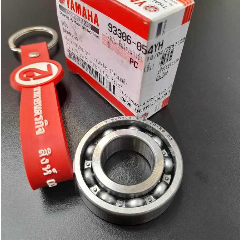 93306054YH ลูกปืนแกนราวลิ้น ซ้าย FINN TTX Mio-115i Fino-115i รุ่นหัวฉีด ขนาด 6004 แท้ YAMAHA 93306-054YH -054YM