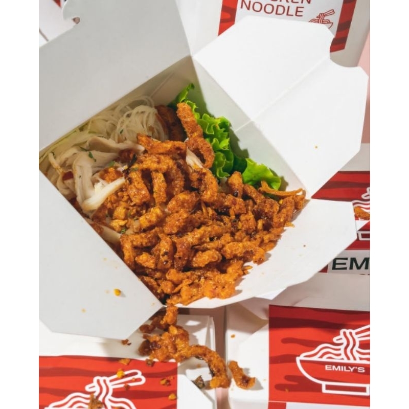 ✨พร้อมส่ง✅ น้ำพริกหมูกระจก Emily's 🐖 เมนูสุดพิเศษจากร้านบะหมี่ไก่ฉีก Emily's🌶 (1 ห่อ / 3 ห่อ / 5 ห่อ