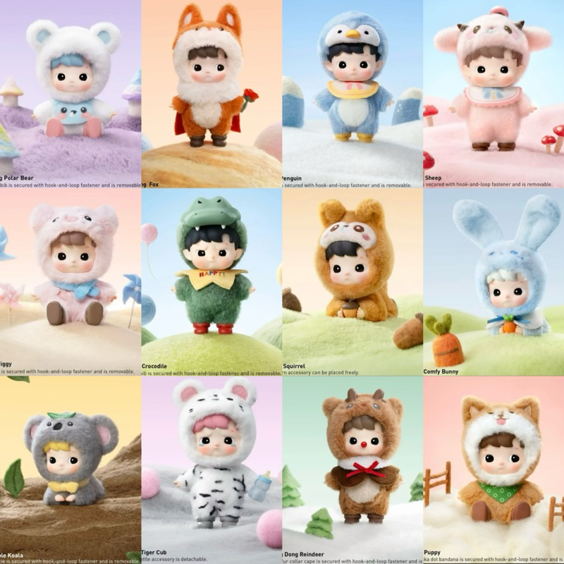 🔥พร้อมส่ง🔥HACIPUPU Snuggle With You Series Figures