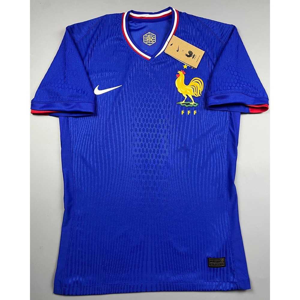 SALE !!! เสื้อบอล เพลเย่อ ยูโร 2024 ฝรั่งเศษ เหย้า Player France Home Cecat