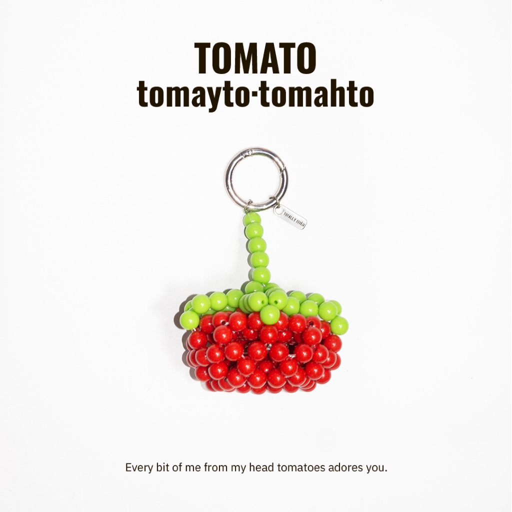 พวงกุญแจ mia Tomato Keychain🍅