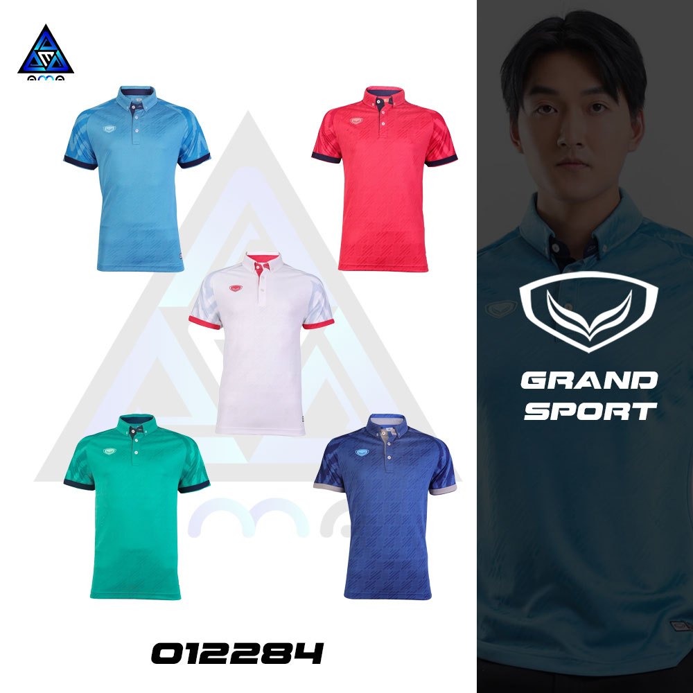 GRAND SPORT เสื้อโปโลรีไซเคิล รหัสสินค้า 012284 แท้100%