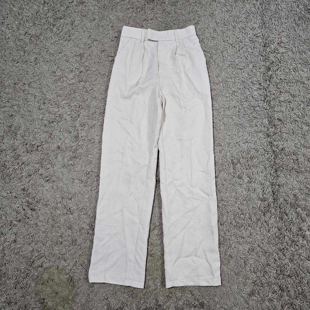 กางเกงขายาวผ้าทวิต ป้าย Sistory styleไซส์ S