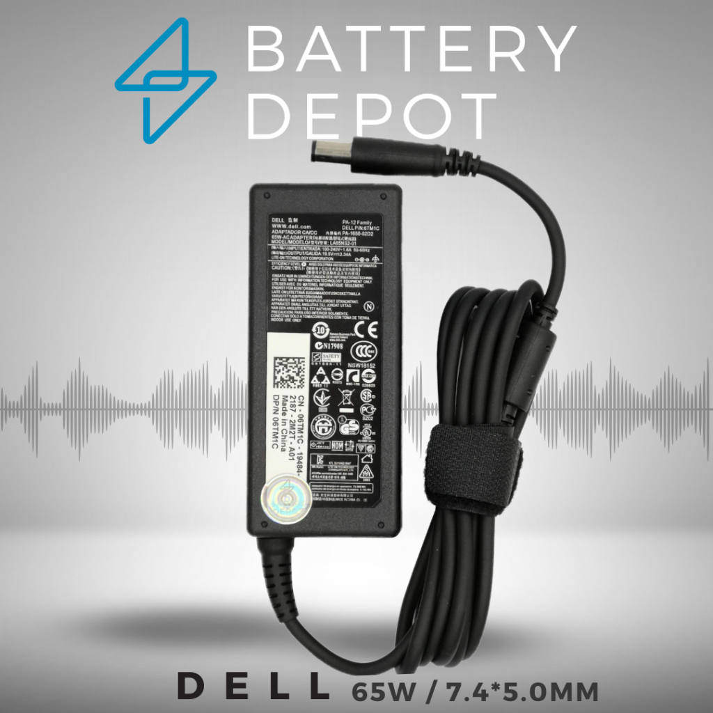 เดล Adapter Inspiron 15R 5537 5520 5521 N5110 Inspiron 15 3521 3537 90W 7.4 สายชาร์จ เดล อะแดปเตอร์