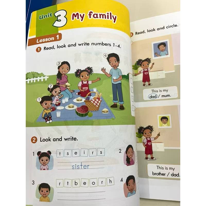 แบบฝึกหัด ภาษาอังกฤษ Rise ป.1/อจท