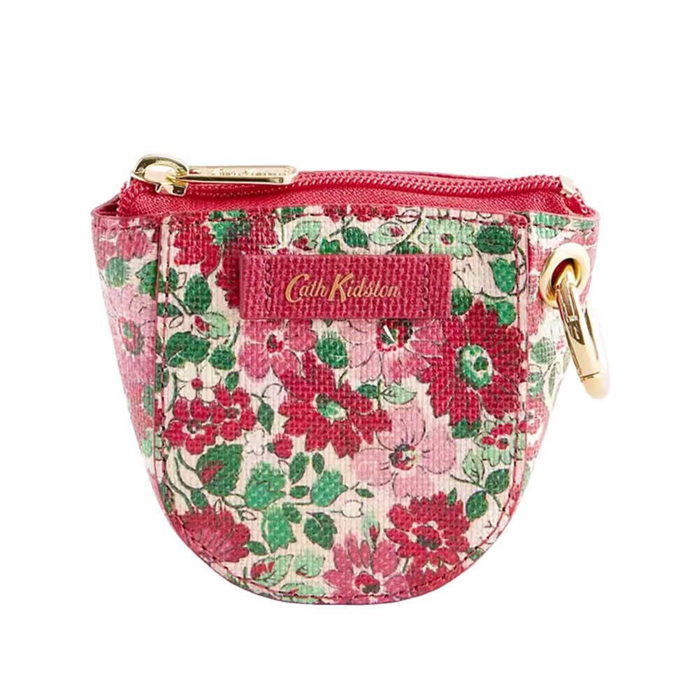 Cath Kidston Female Curve Coin Purse Archive Ditsy Red