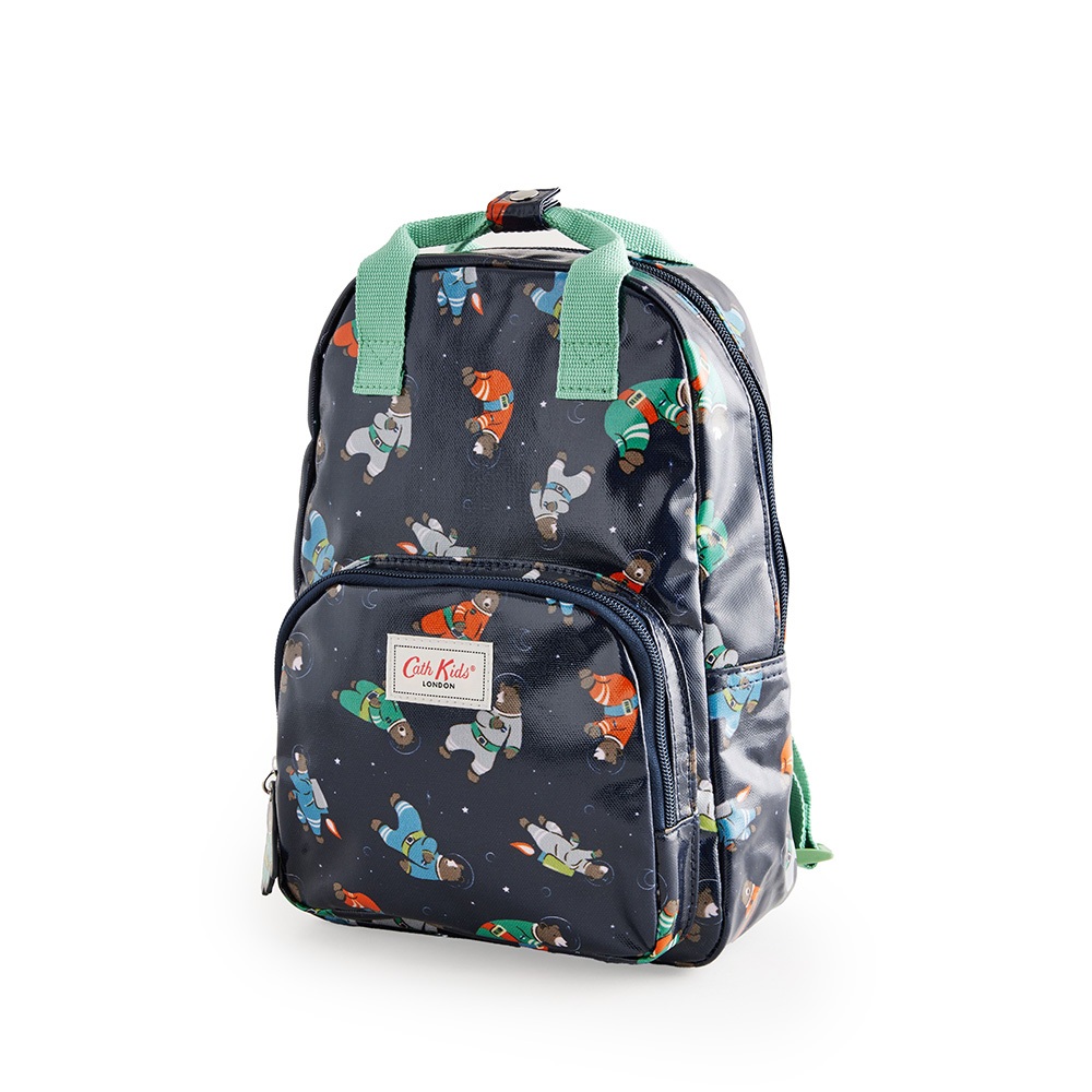 Cath Kidston Kids Girl Medium Backpack Space Bears Navy