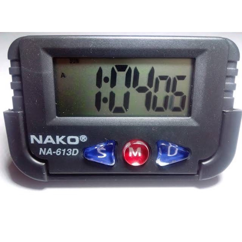 นาฬิกาดิจิตอลติดรถขนาดเล็ก Nako 613D จำนวน 1เรือน