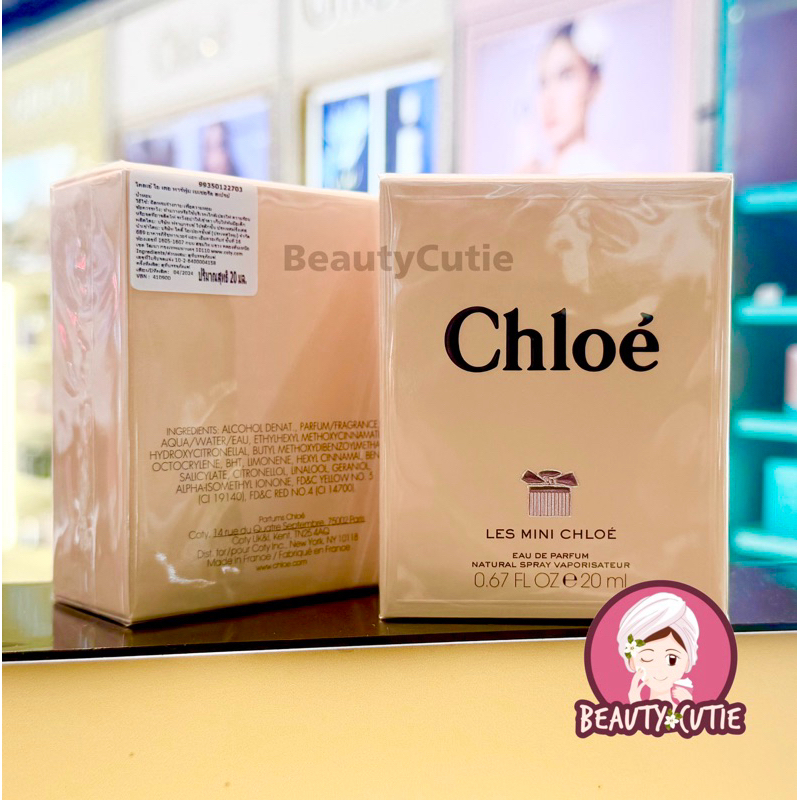 🌟Chloe Signature Eau De Parfum โบว์ครีม 20 ml🌟ป้ายห้าง แท้💯 จาก Central