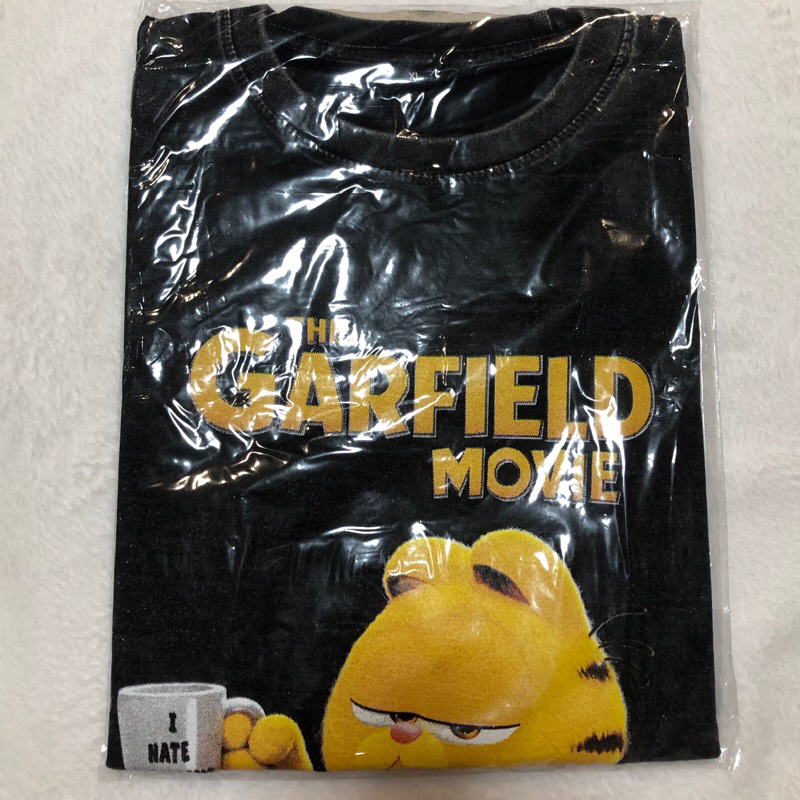 เสื้อยืด The Garfield Movie ไซส์ XL ลิขสิทธิ์แท้จาก Major Cineplex