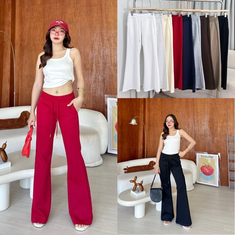 Gang_jeans(SW)กางเกงขายาว ขาม้า ใส่แล้วขาเรียวยาว ลุคคุณหนู