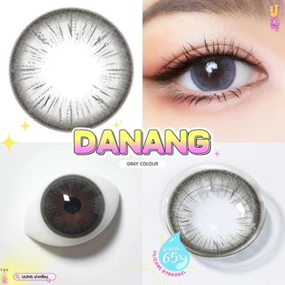 💧ค่าอมน้ำ65% คอนแทคเลนส์ Hydrogel 🌈Danang🌈 Brown / Gray (ulens) ขนาดบิ๊กอาย💖