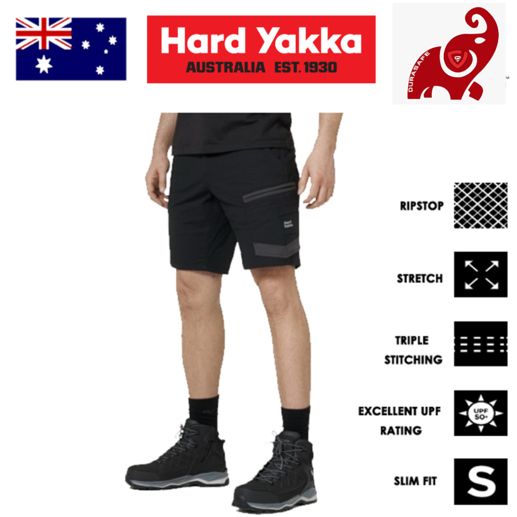 กางเกง Work Wear HARD YAKKA G05160 Raptor Short Desert