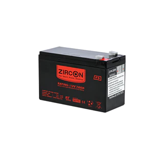 ZIRCON 12V BATTERY UPS (แบตเตอรี่แห้งสำหรับเครื่องสำรองไฟ)*แบบปิดผนึก ไม่ต้องเติมน้ำกลั่น* ประกัน 1 ปี Synnex