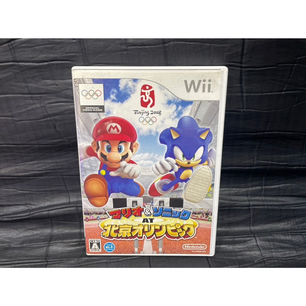 แผ่นเกมส์ Wii Game : Mario & Sonic At The Olympic Games : Wii Japan