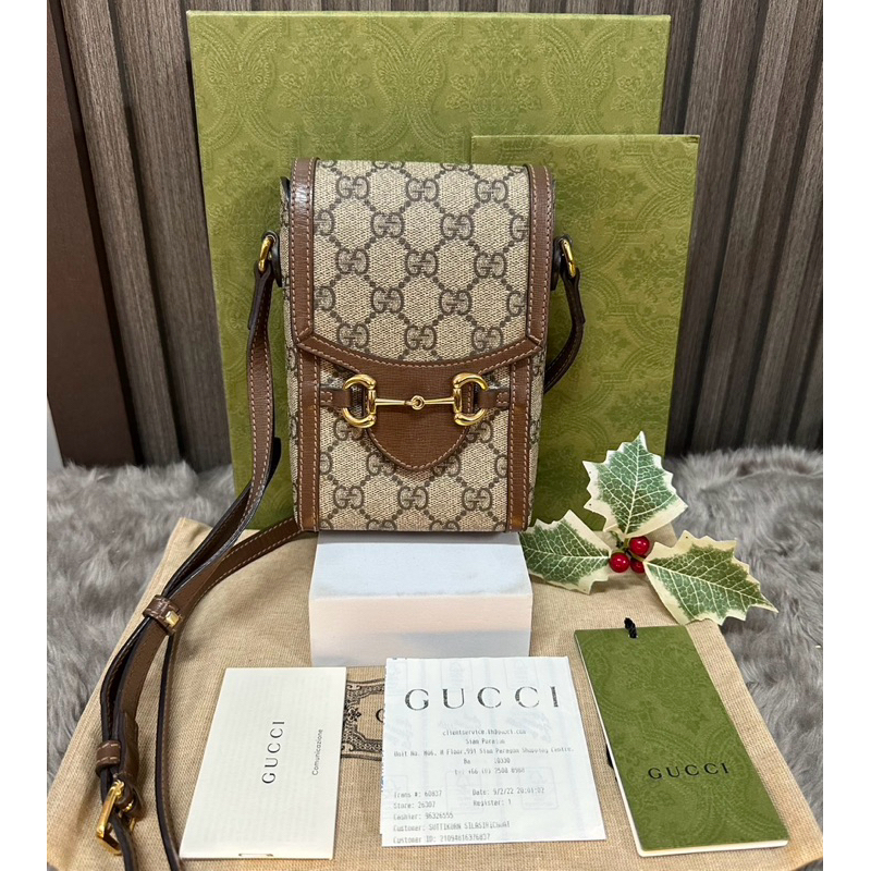 Used Gucci horsebit 1955 Mini BAG