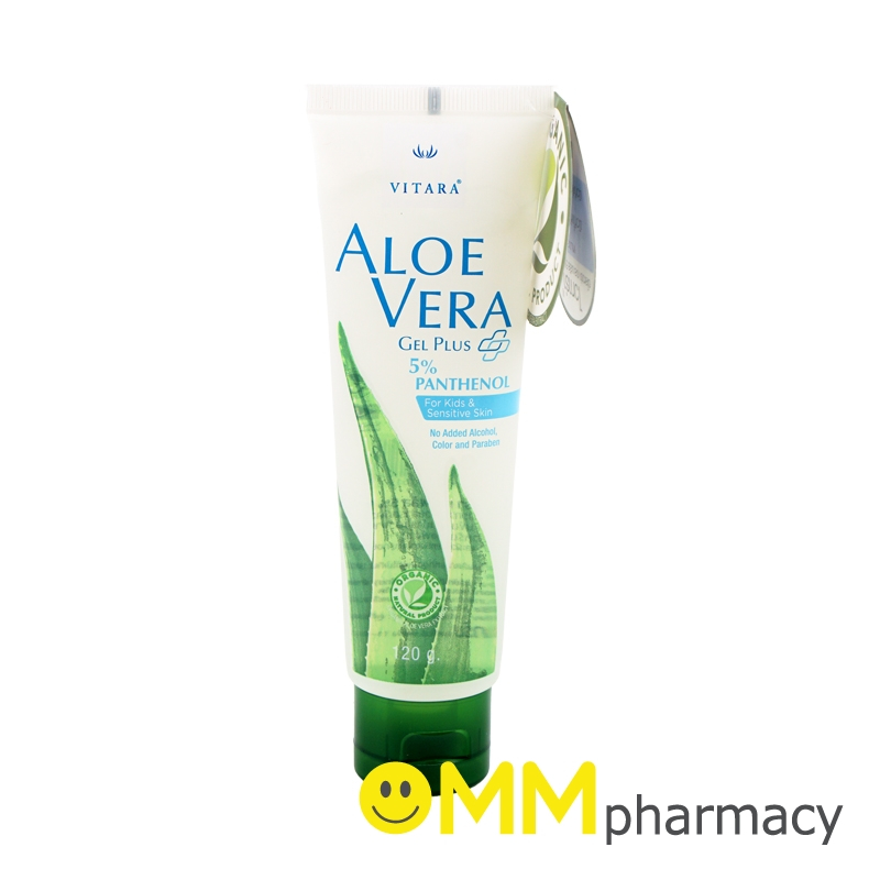 VITARA ALOE VERA GEL PLUS 5%PANTHENOL 120G.