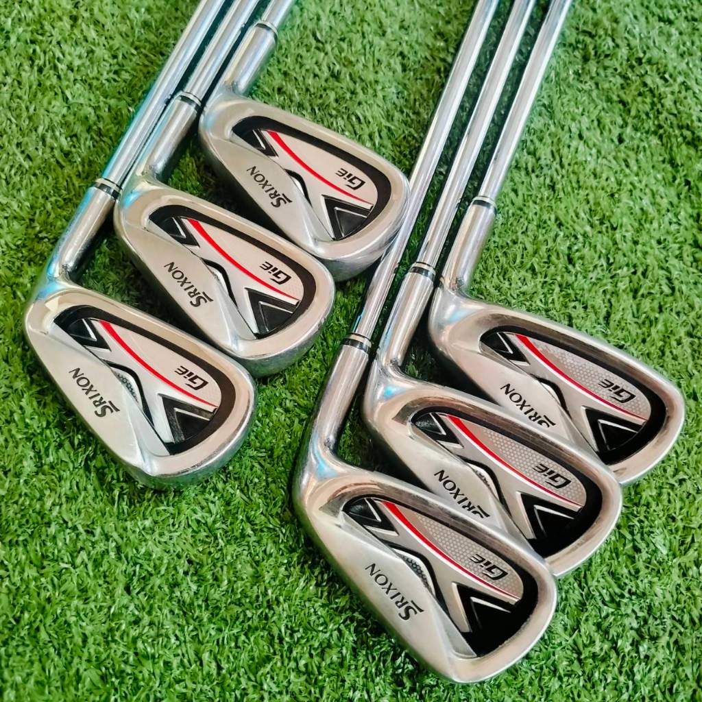 [ผ่อน] ชุดเหล็ก SRIXON GIE มีเหล็ก 5-9 เเละ PW ก้าน N.S.PRO 950 GH FLEX S เหล็กใบใหญ่ ตีง่ายมาก ไม้ก