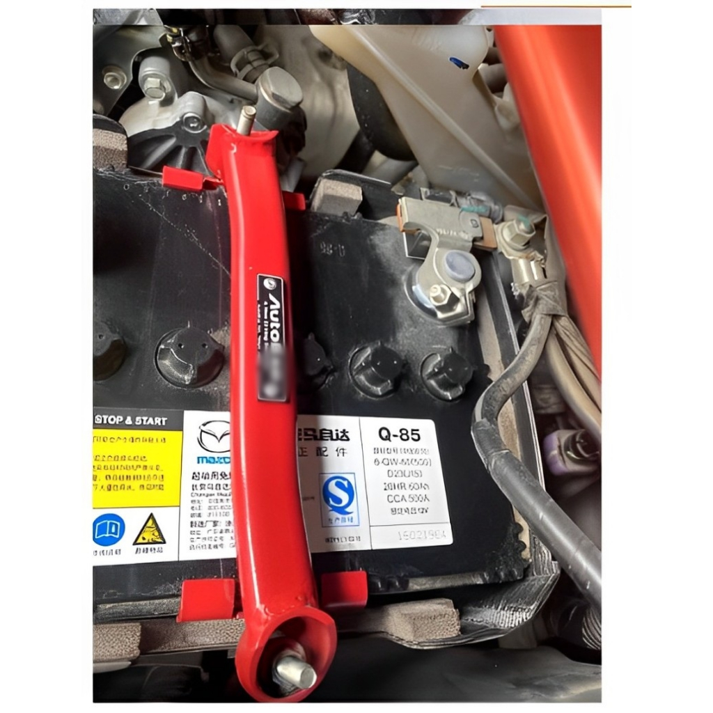 แท่นยึดแบตเตอรี่AUTOEXC สำหรับ Mazda 2,3 skyactiv และMazdaทุกรุ่น