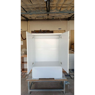 ตู้เสื้อผ้าเด็กทับขอบ 1ลิ้นชัก รุ่นนี้สูง120cm รุ่นใหม่