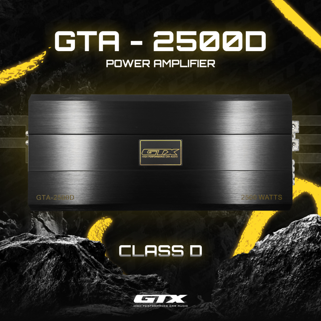 (Class-D Power Amplifier) GTX GTA-2500D 2500 Watts