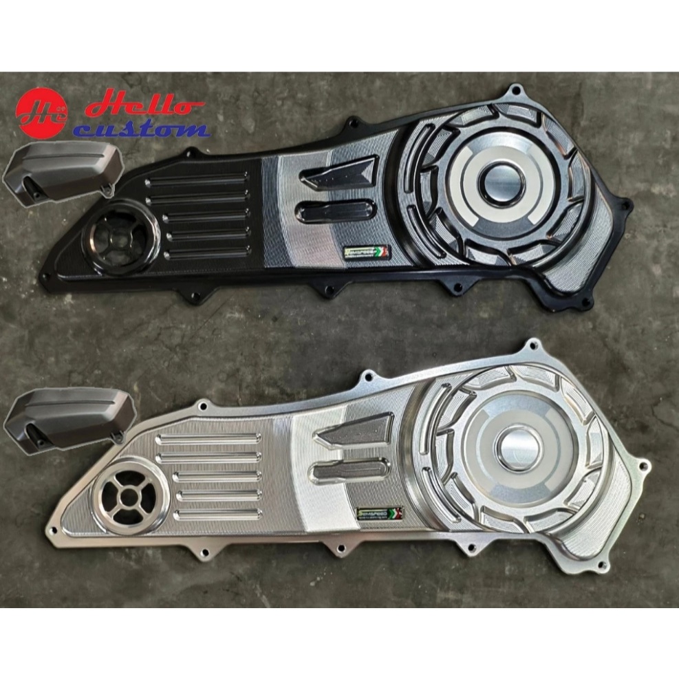 ครอบกรอง CNC Xmax 300 2017-2025 ครอบกรองแต่ง อลูมิเนียม SEMSPEED Xmax300