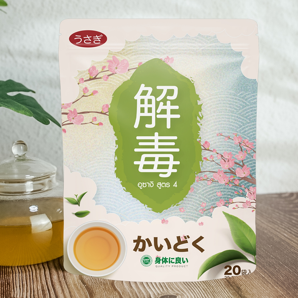 ชาอุซางิ สูตร 4 สูตรต้นตำรับนำเข้าจากญี่ปุ่น 🇯🇵