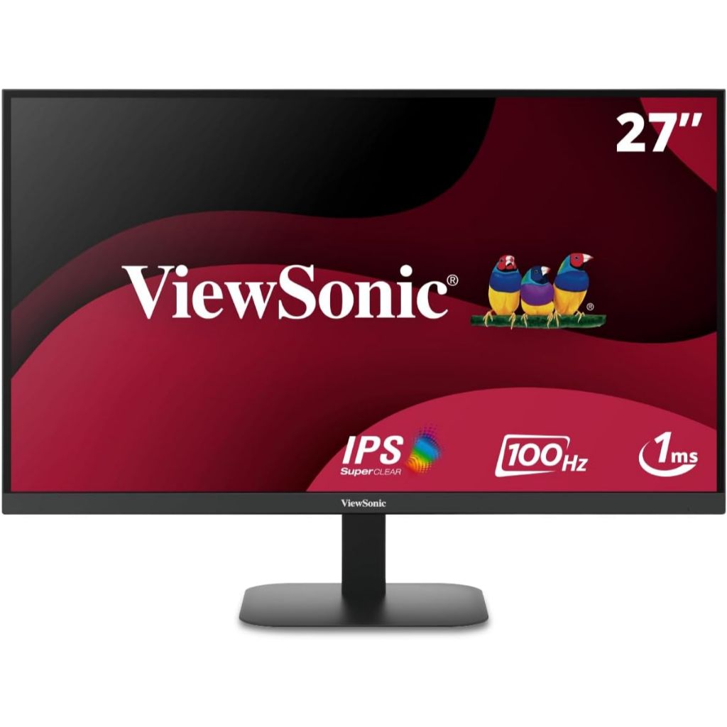 ViewSonic VA2708-2K-MHD 27" 2K QHD,100Hz, HDR10, SuperClear IPS LED Monitor with VGA, HDMI, Display Port, Speaker