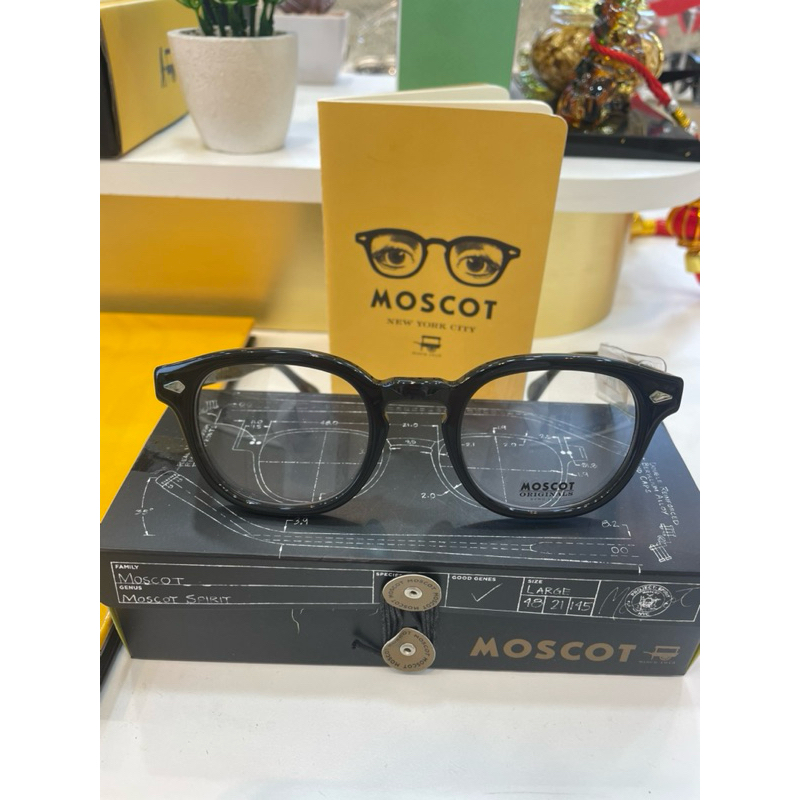 แว่น moscot Lemtosh col. Black