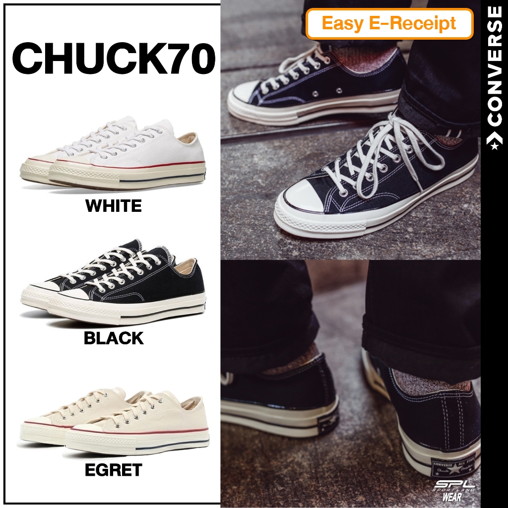 Converse Collection คอนเวิร์ส รองเท้าผ้าใบ CR UX All Star 70 OX 162058CBK / 162065CF0WW / 162062CF1CMXX (2800)