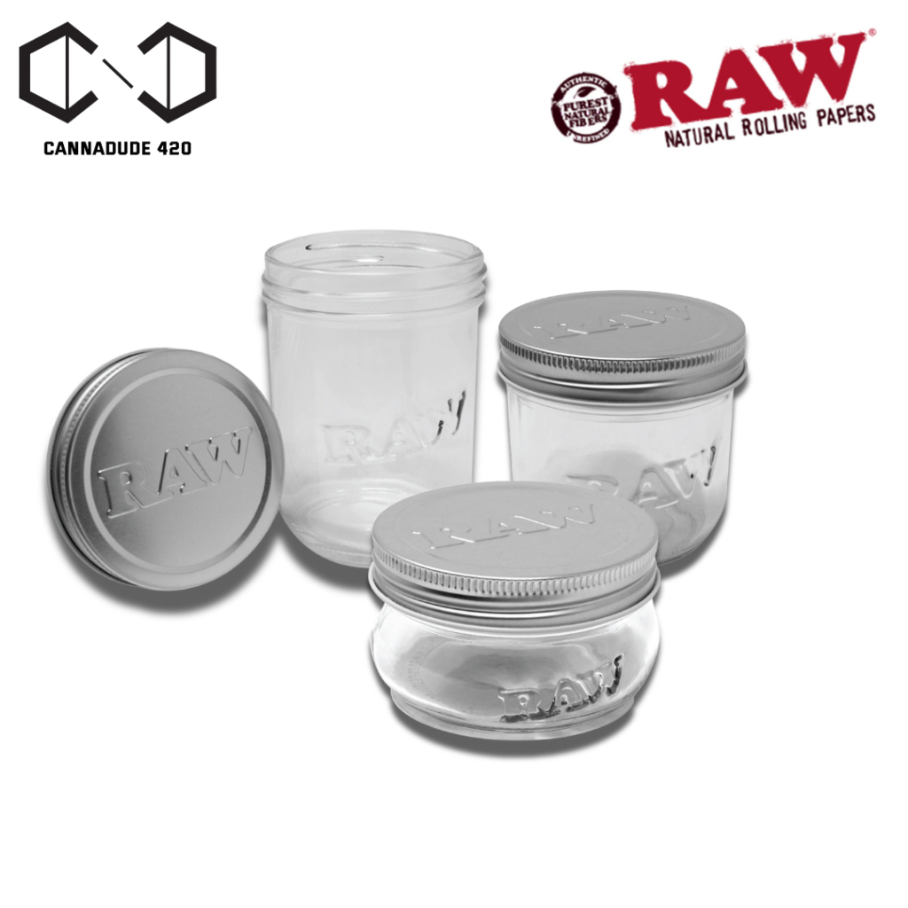 RAW Mason Jars กระปุกโหล กระปุกเก็บของ อุปกรณ์จัดเก็บดอก กระปุกเก็บดอก โหลเก็บของ [ราคาต่อชิ้น]