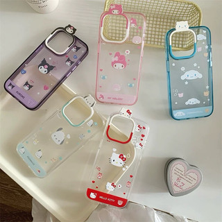Supercase | i11-i16promax เคสใสไอโฟน i15 i15pro i15promax i11 i11promax i12 i13 i14 มายเมโลดี้ คุโรมิ