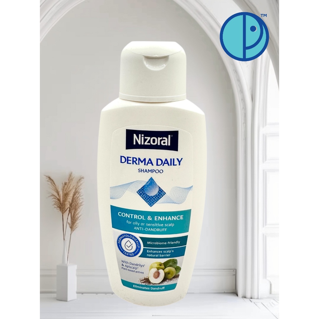 Nioral DERMA DAILY Shampoo Control & Enhance ไนโซรัล เดอร์ม่า เดลลี่ แชมพู (ขนาด 200 มล.)