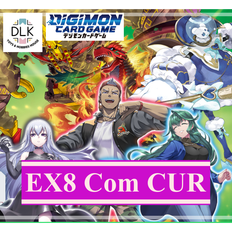 Digimon Card Game EX8 Com CUR