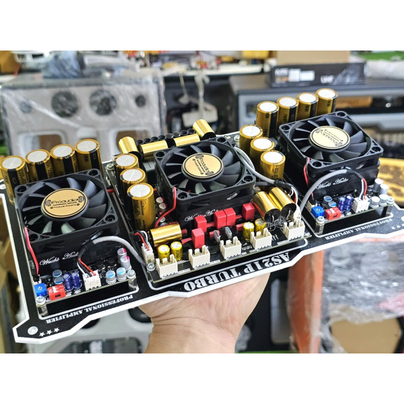 แอมป์จิ๋ว AS21P อัพC เกรด Audio บริดโมโน 600+600W ค่าย Proaudio รับประกันคุณภาพเสียง