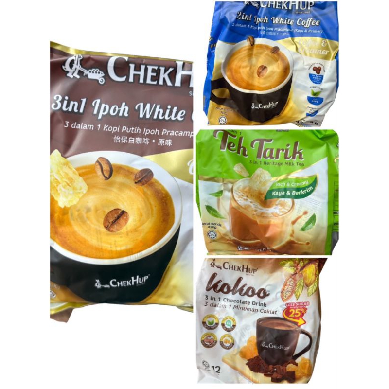 ☕☕Teh Tarik 3in1 กาแฟขาว Ipoh White Coffee