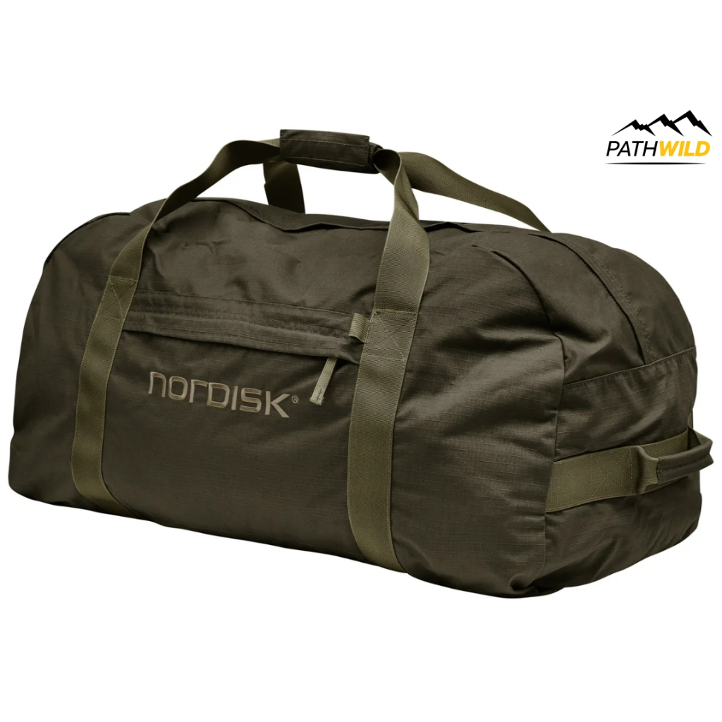 Nordisk Njord Bag 60L/90L กระเป๋า Duffel ผลิตจากวัสดุ Technical Cotton Ripstop ทนทาน ช่องเปิดขนาดใหญ่ หยิบของง่าย