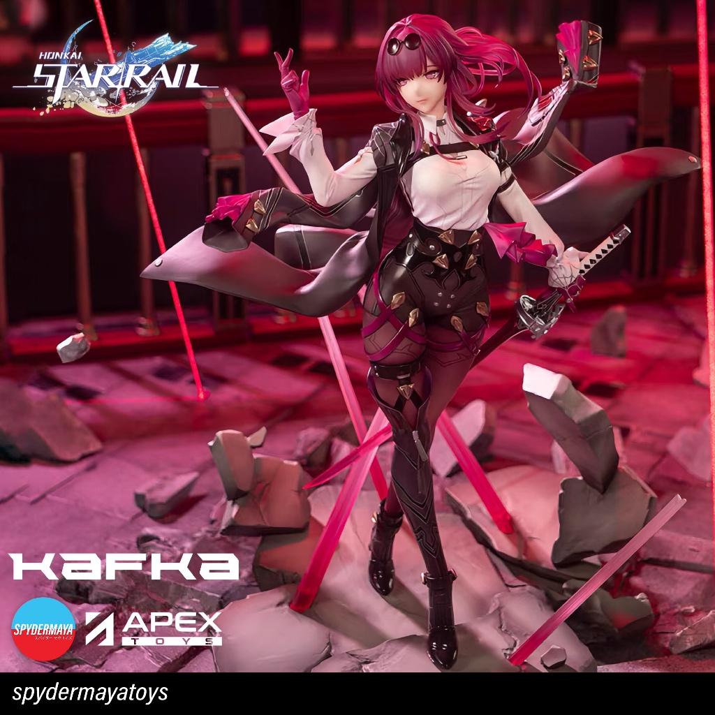 [พร้อมส่ง กล่องไม่สวย] ฟิกเกอร์  Kafka Bonus Acrylic Panel  - Honkai: Star Rail - APEX TOYS