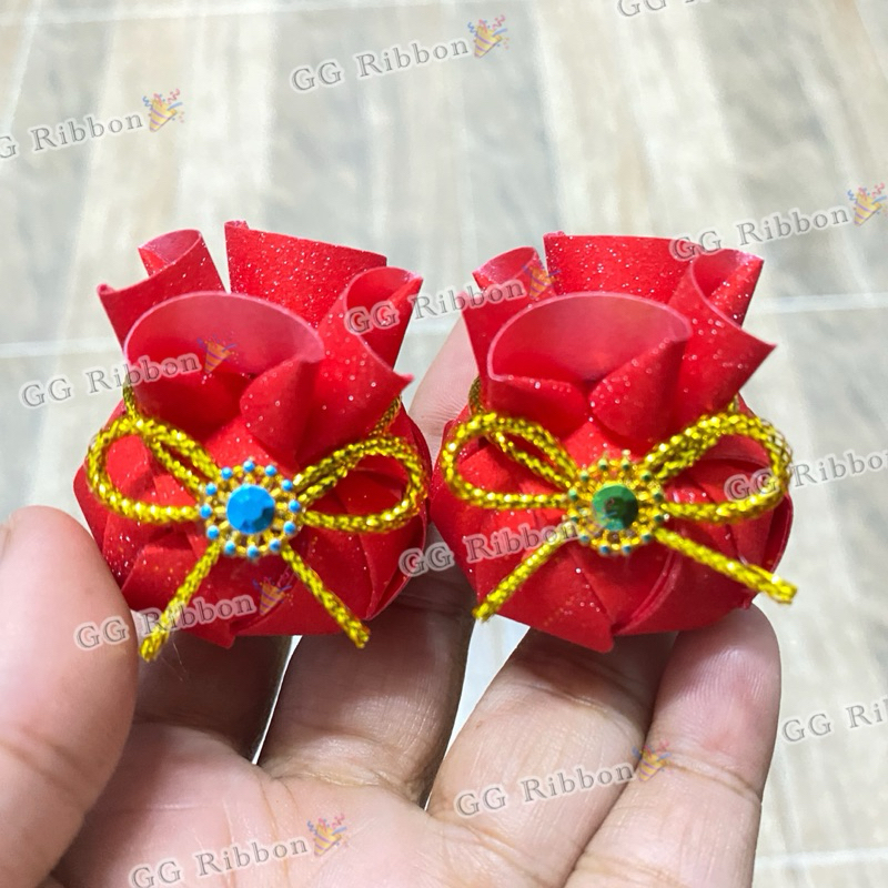 พร้อมส่ง เหรียญโปรยทานถุงแดงมงคล (ตัวเปล่า)