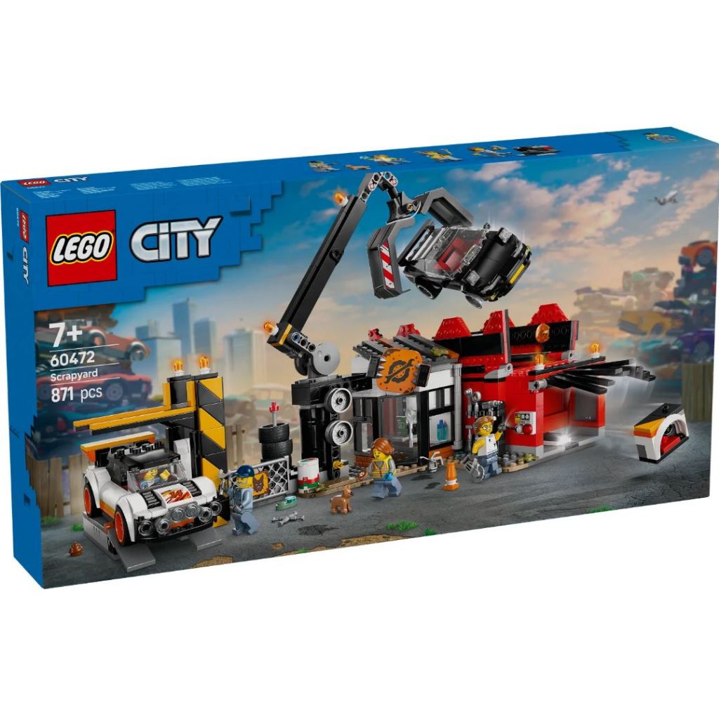 LEGO® City Scrapyard with Cars 60472