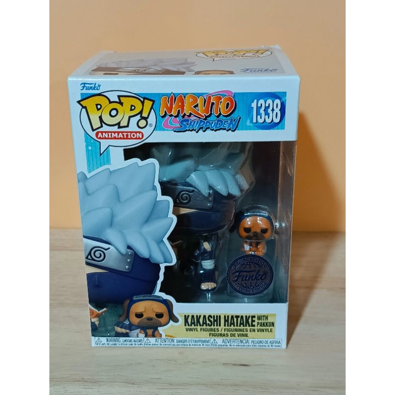 Funko Pop! : Naruto Shippuden - Kakashi Hatake With Pakkun [ กล่องสินค้า - 7/10 ]