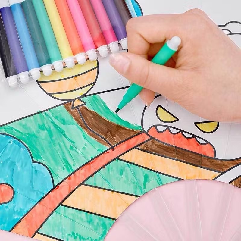 GTRmall(1512) หน้ากากระบายสี หน้ากาก DIY ของเล่นเสริมพัฒนาการ