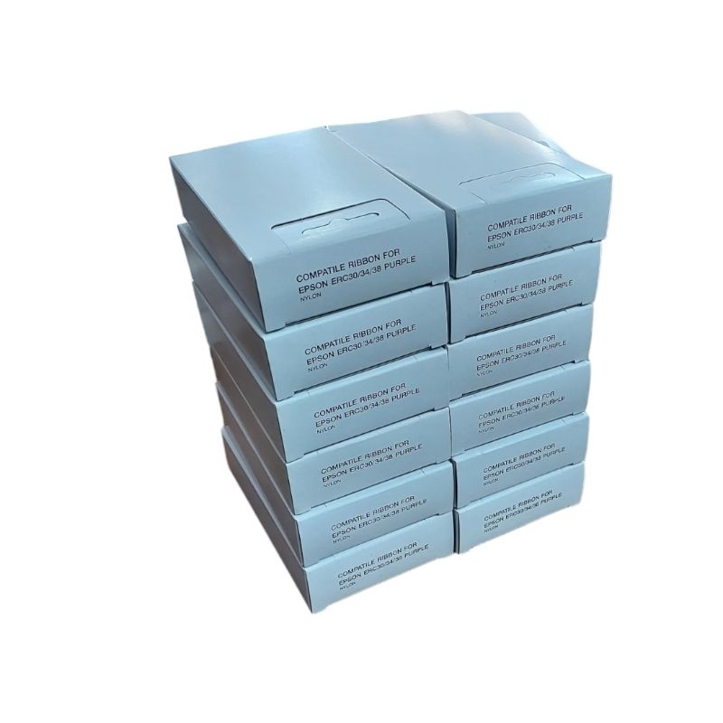 EPSON ERC-30 / 34 / 38 (ม่วง)ตลับหมึกเทียบเท่า For Epson TM-U220A TM-U220B TM-U220D TM-U200A TM-U200