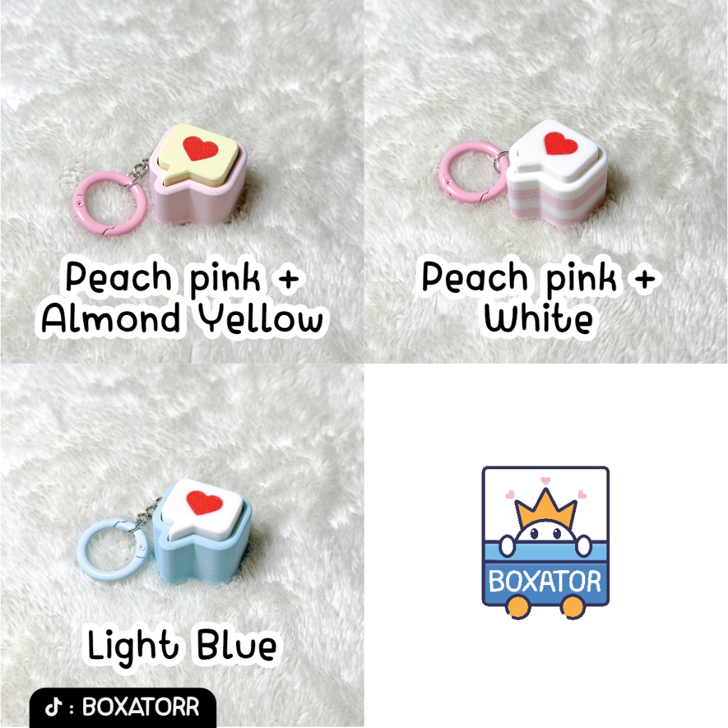 Love message clicker keychain (พวงกุญแจคีย์แคป) กดคลายเคลียด ราคา ถูกที่สุด ดีลบีเคเค แกลเลอรีภาพที่ 6