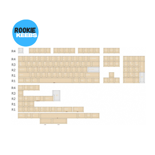 (พร้อมส่งจากไทย)GMK DUNE Clone PBT137 keys Keycap Set
