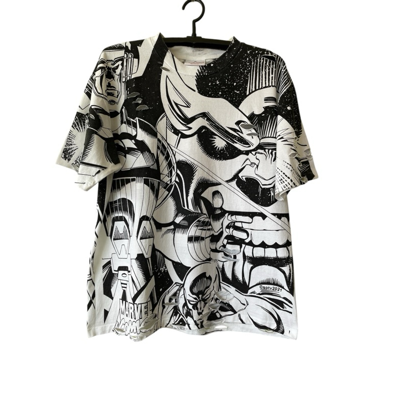 เสื้อ Hiptrack  รุ่น Thanos OVP​ Bootleg T-Shirt  #เสื้อวินเทจ#เสื้อยืด 90s#Vintage