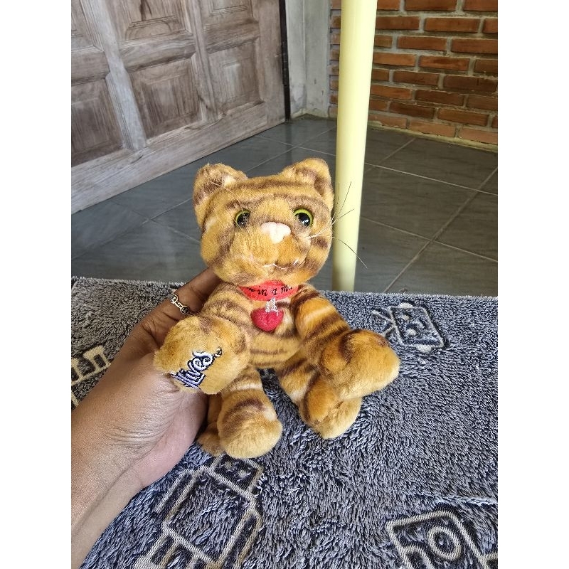 ตุ๊กตาแมว 9Lives มือสอง แท้ ป้ายโดนตัด ตุ๊กตาแมวสะสม